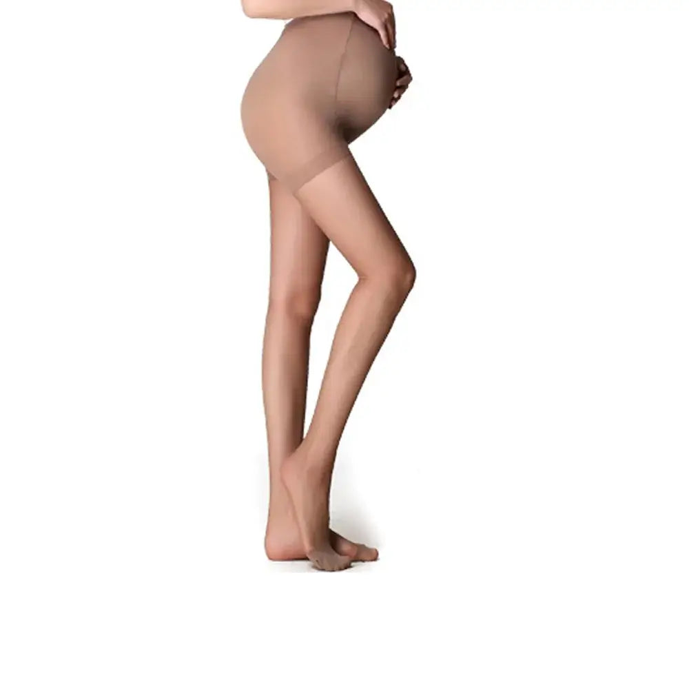 Herzmutter Collants de grossesse 20DEN - Collants de grossesse transparents  et mats - Beige chair - Lot de 1 & 2-1200